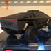 Police Tesla Cybertruck 3d printed model
