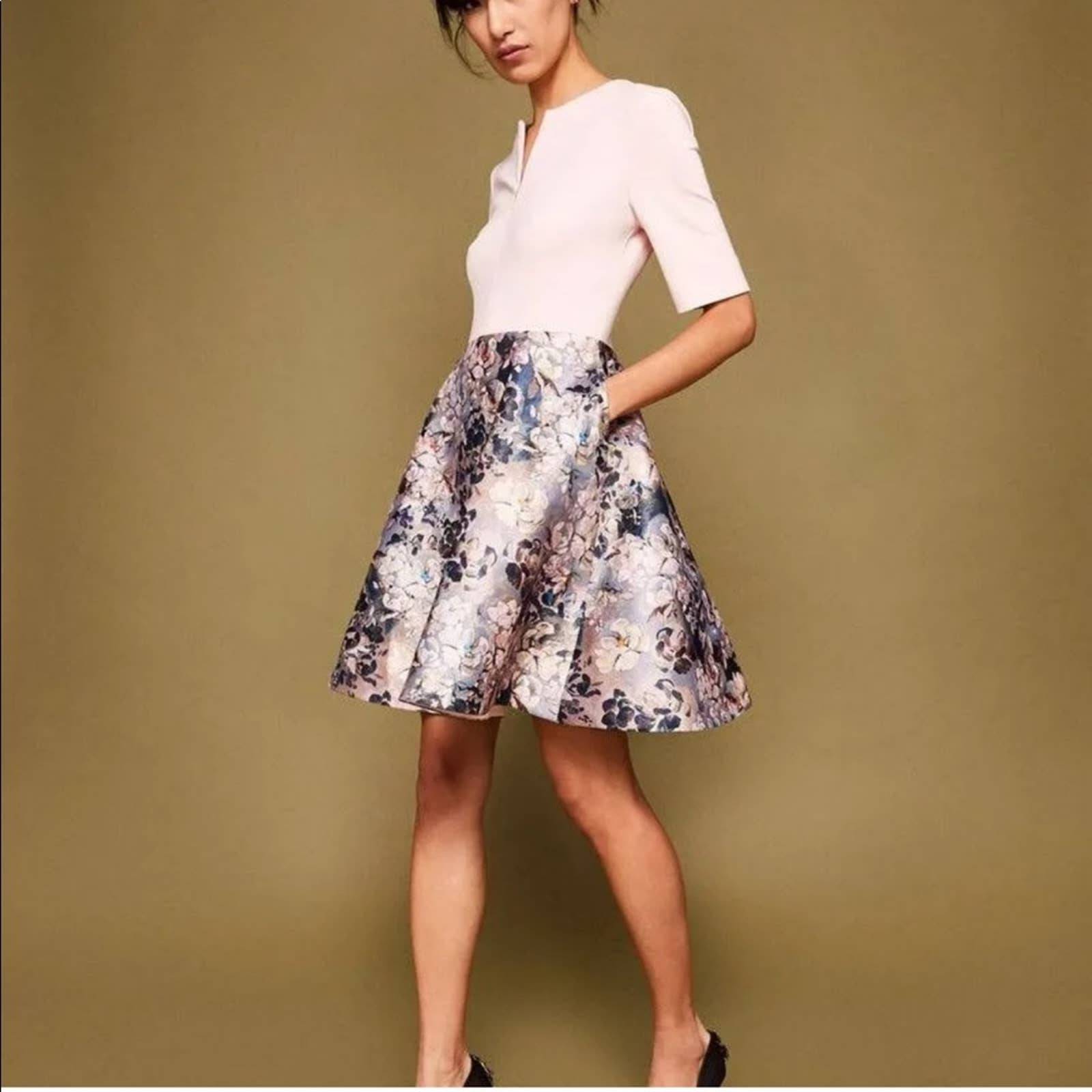 Ted Baker Skater Knee-Length Dresses | Mercari