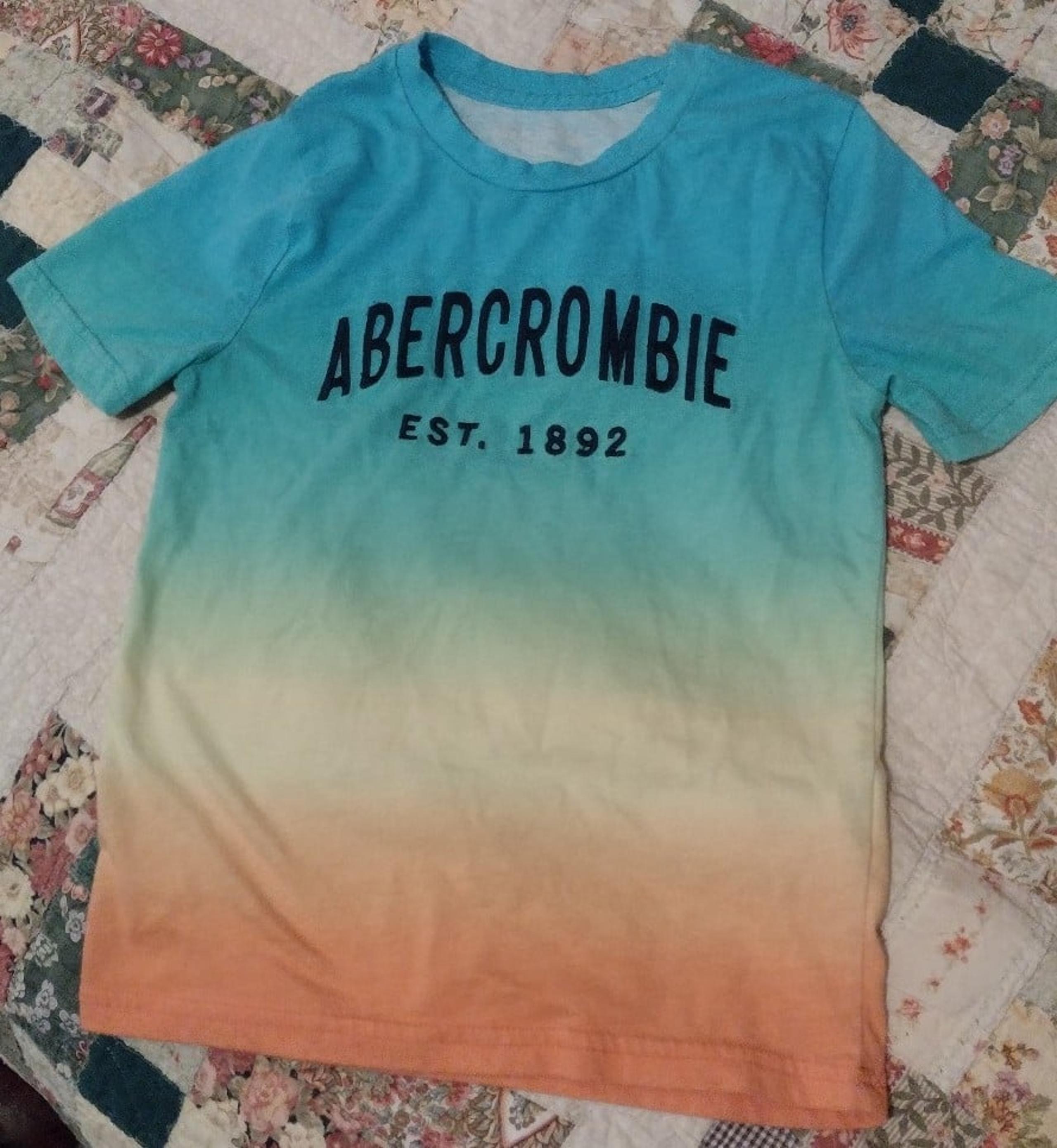 Kids Boys Abercrombie Shirt 7/8