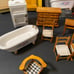 Miniature Doll House Furniture Lot