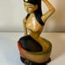 Vintage wooden mandalay Bay mermaid bowl/dish