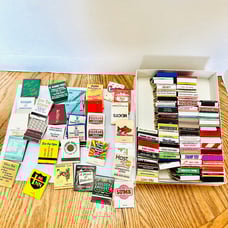 Vintage Matchbooks Lot(120+) Most Unstruck Hotels Restaurants & More 1970/80’s
