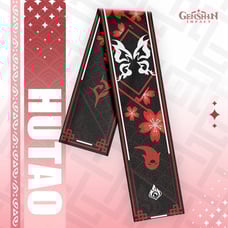 Hu Tao Butterfly Flame Emblem | Genshin Impact Scarf