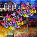 2pack solar butterfly garden lights