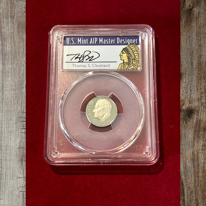 2023 S 10C Clad Roosevelt Dime PCGS PR70DCAM First Strike Cleveland Native #MC8