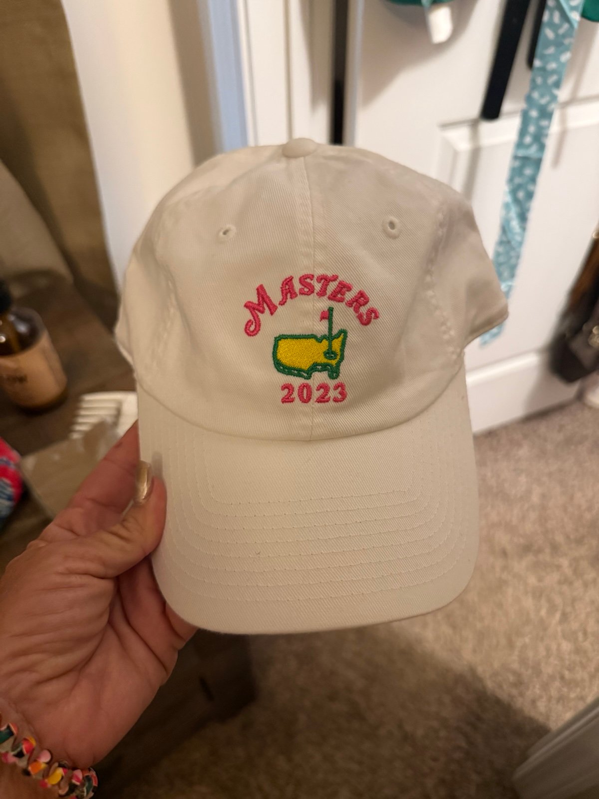 Masters golf hat
