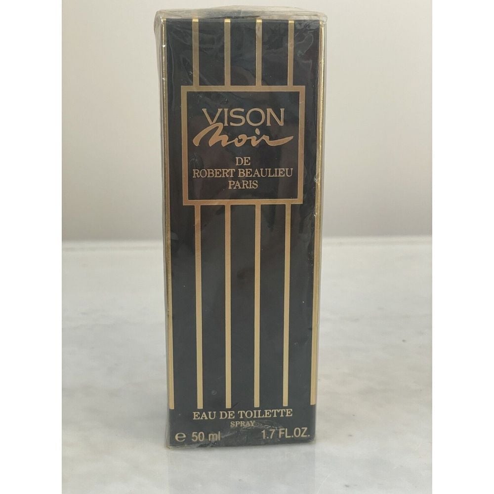 Vintage Vision Noir Robert Bealieu Eau De Toilette Spray 1.7 fl oz Perfume Fur