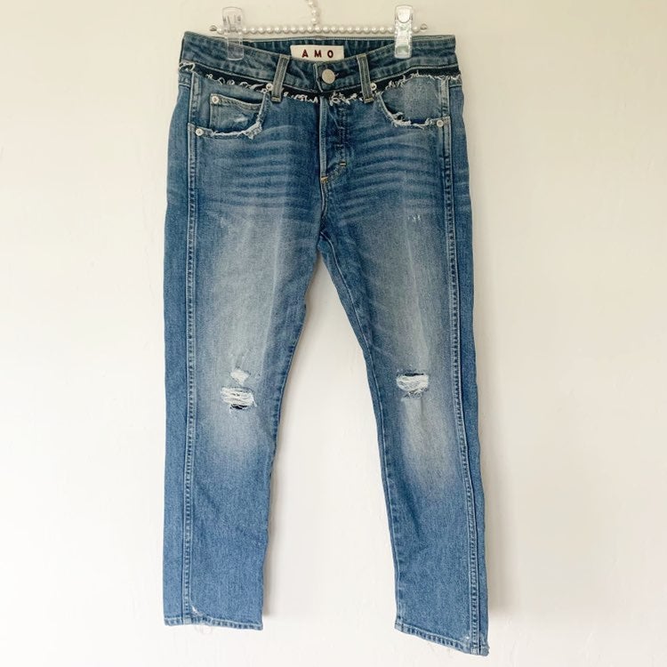AMO Tomboy Crop Jeans
