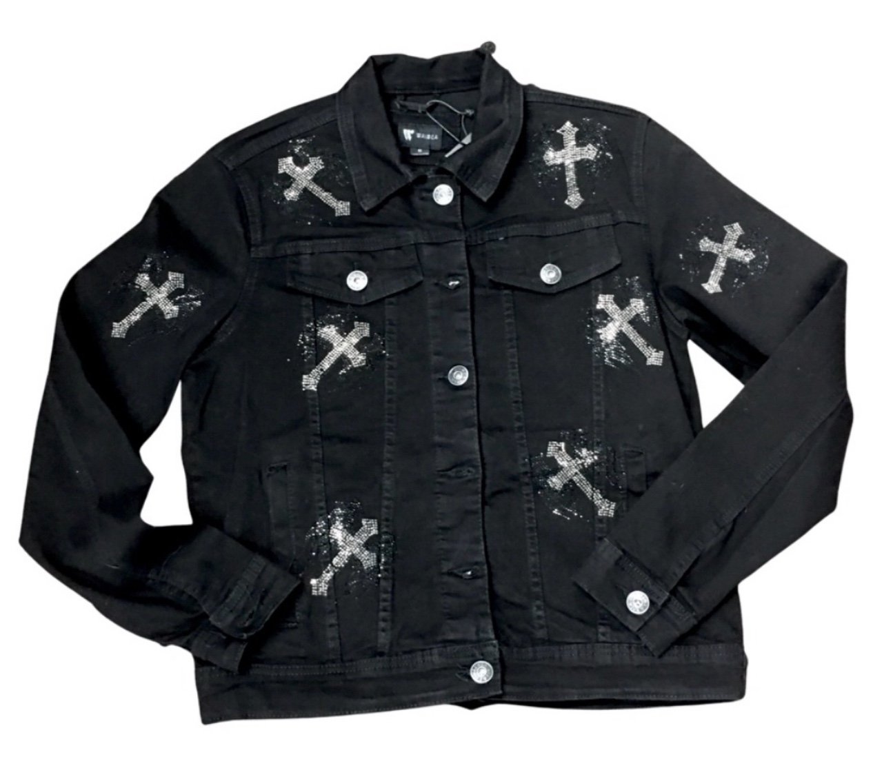 X-Large Waimea Black Denim Jean Jacket