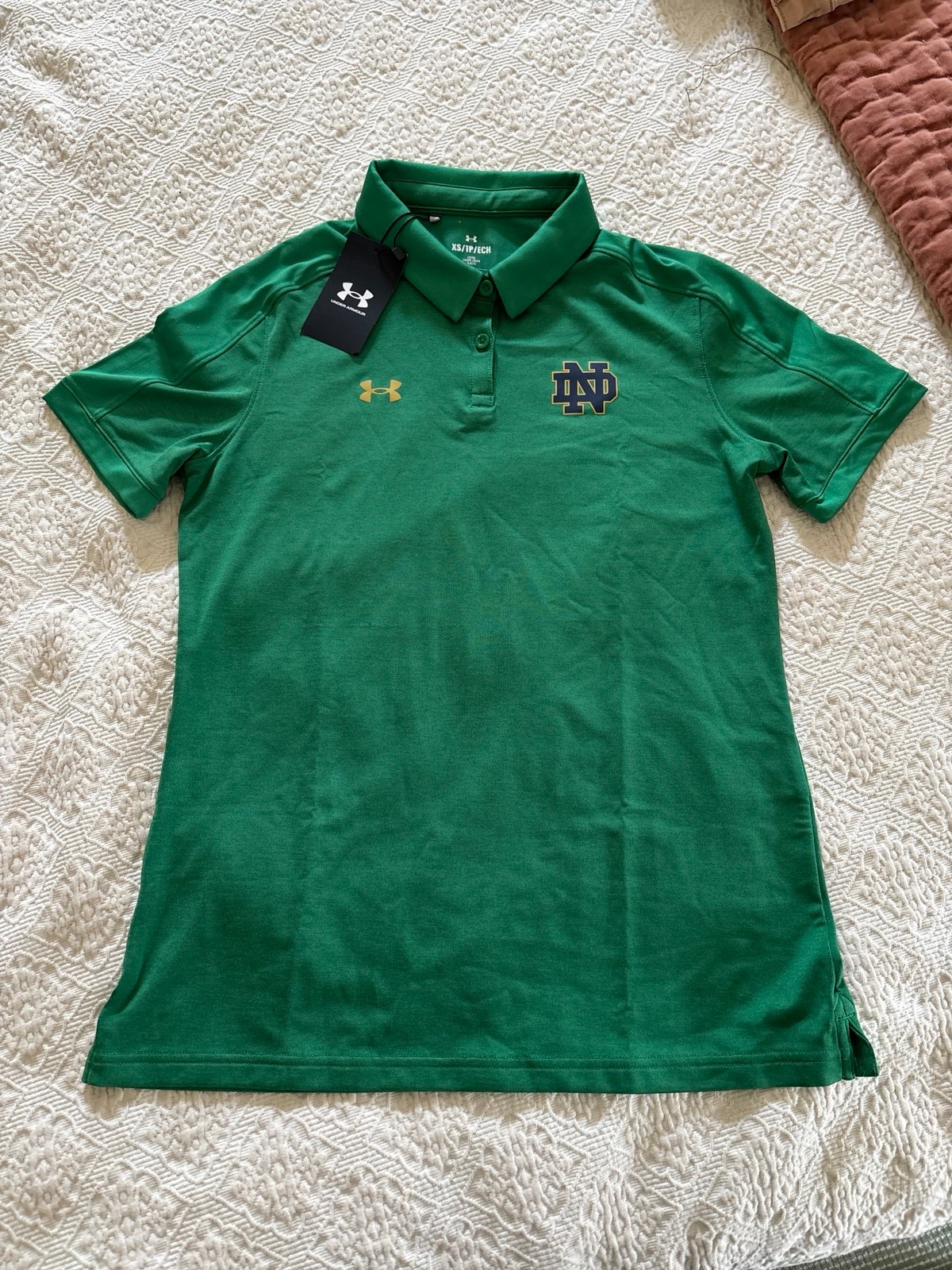 Notre Dame Ladies Polo NWT