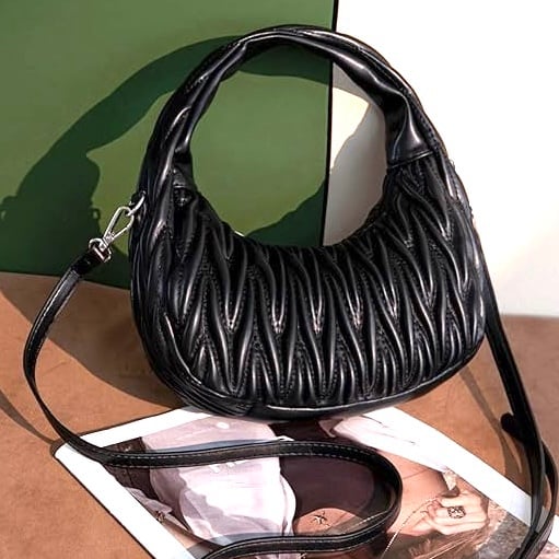 Hobo crossbody bag black