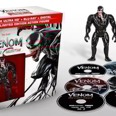 Venom 3 Movie Collection (4K+Blu-ray)w/Action Figure-NEW (Sealed)-Free Shipping