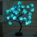 Lighted Endless Rose Tree Romantic Flower LED Table Rose Tree Artificial