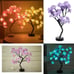 Lighted Endless Rose Tree Romantic Flower LED Table Rose Tree Artificial