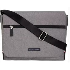 Tommy Hilfiger Melange Messenger Bag Grey NWT 138