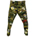 Smoke Rise Mens Floral Painted Camo Pant Graffiti Splatter Distressed Size 30/32