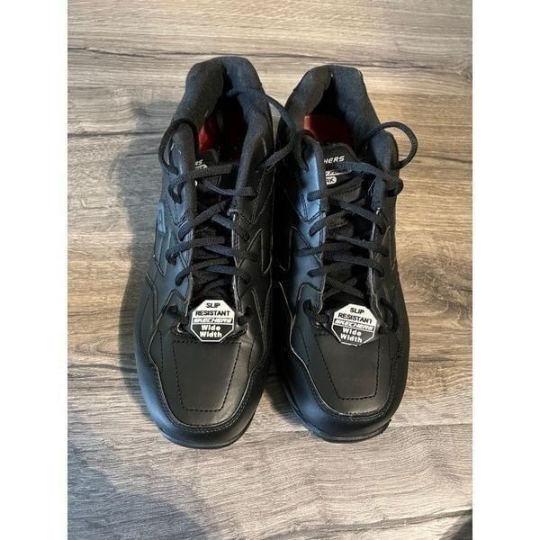 Men's Felton Memory Foam Slip Resistant X-Wide Sneaker size 12
