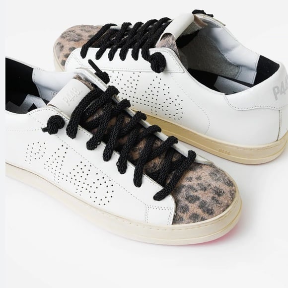 P448 Womens John Training Shoes Sneakers Leopard New 43