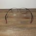 MOREL OGA 101340 GR03 MEN’S EYEGLASSES FRAMES 52-21-145 Red & Stainless Steel