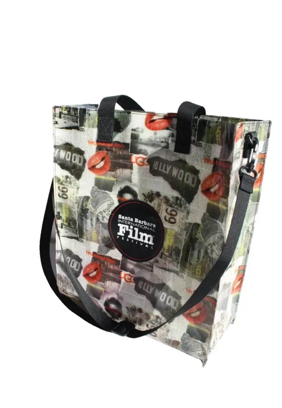Santa Barbara International Film Festival SBIFF Merchandise Glossy PVC Tote Bag