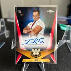 WWE 2025 Topps Chrome Legendary Autograph: IRS 4/5 **RARE