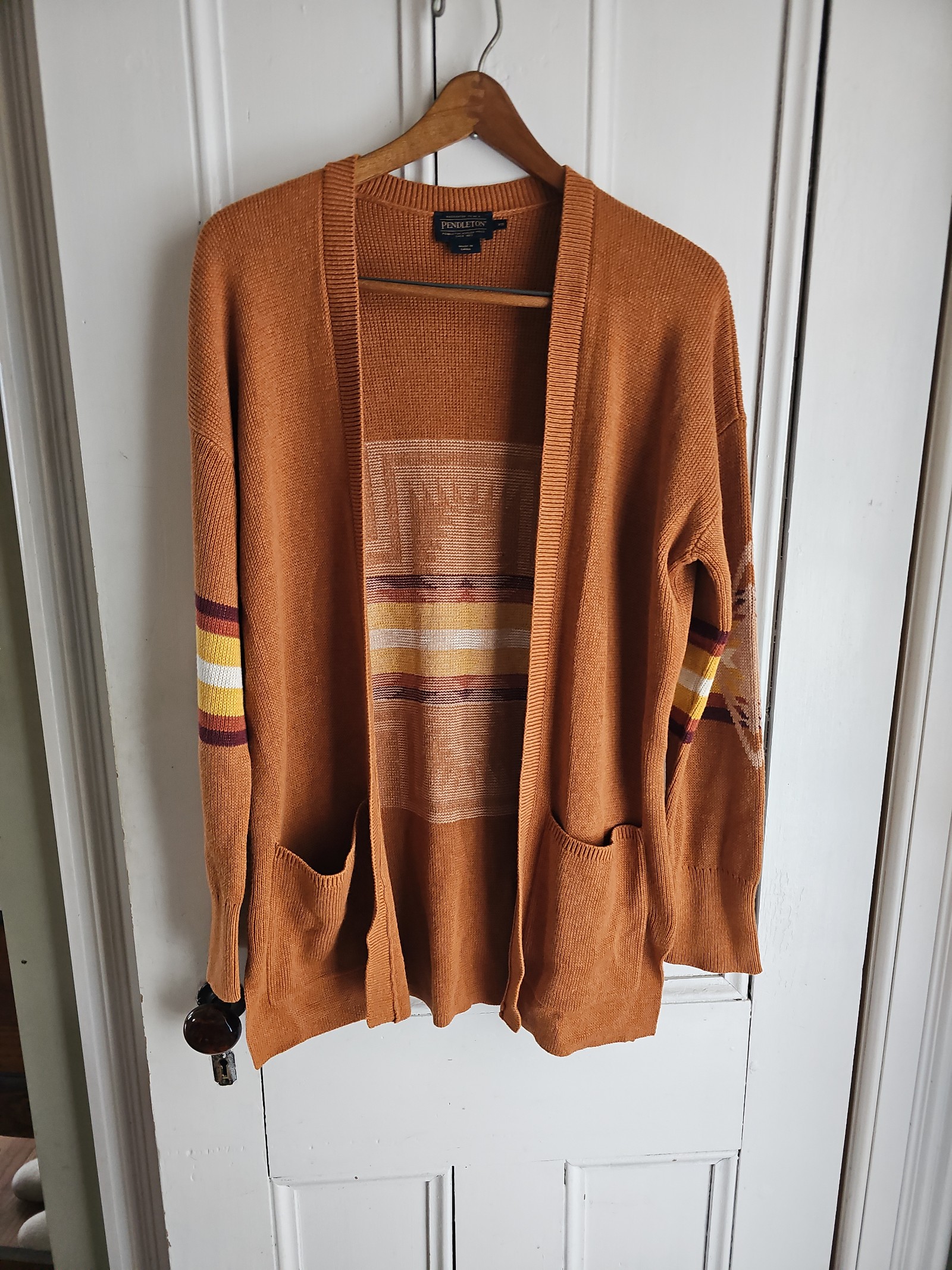 Women's Pendleton Sierra Springs Cotton Cardigan Sweater