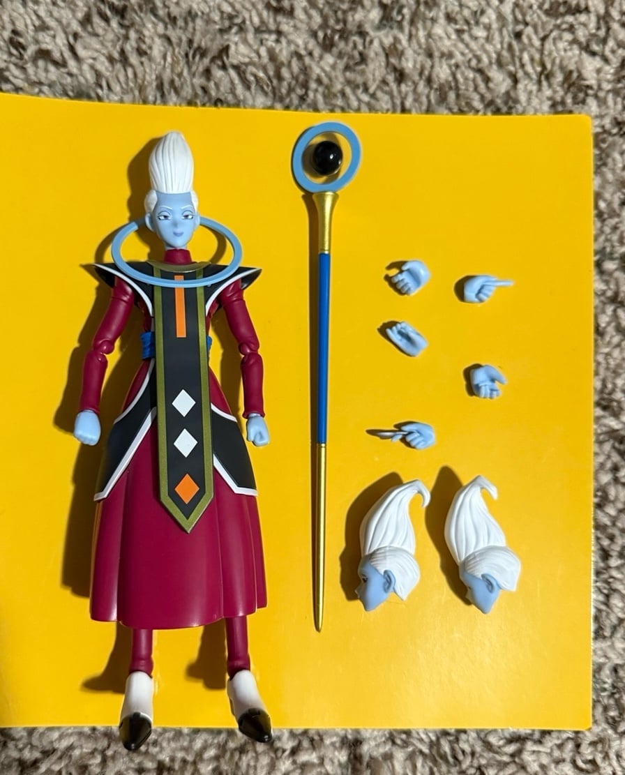 Whis sh figuarts Dragon Ball Z whiz non exclusive event sdcc