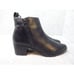 Aldo Women's Size 8 US Black Leather Side Zipper Block Heel Ankle Bootie Boots