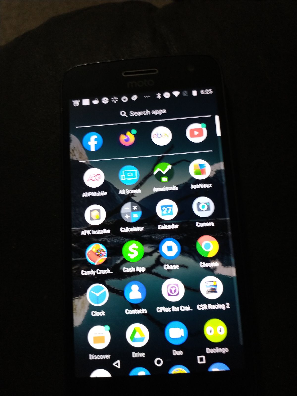 Moto g5 plus used works great