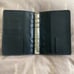 Pelle black personal rings planner
