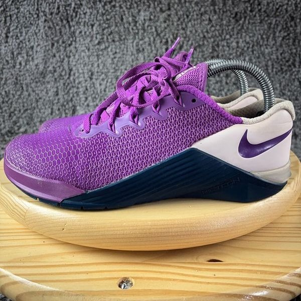 Nike Metcon 5 Training Shoe Womens 9 Vivid Purple Crosstraining Weightlifting
