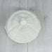Luneville France KG LOUIS XV NEIGE WHITE Scalloped Handle Covered Serving Bowl