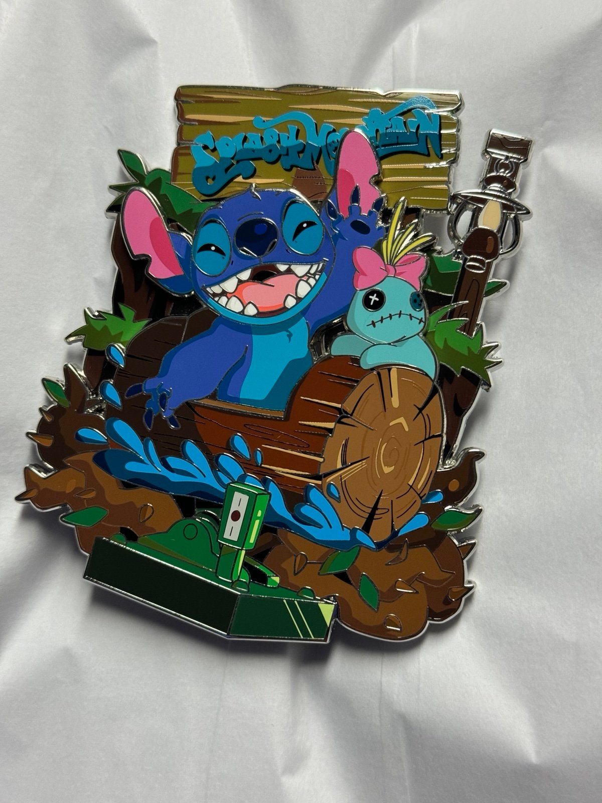 Boogieman pins STITCH Scrump Splash Mountain LE 50 exact pin