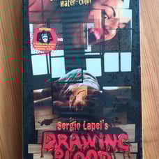 HTF Sealed Horror VHS - Drawing Blood - Troma Video!