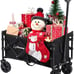300LBS Wagons Carts Foldable Mini, Small Collapsible Wagon Cart Portable Wagon