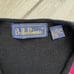 Vintage BellePointe Sweater Vest Women's Size Large V Neck Zip Up Colorful Bling