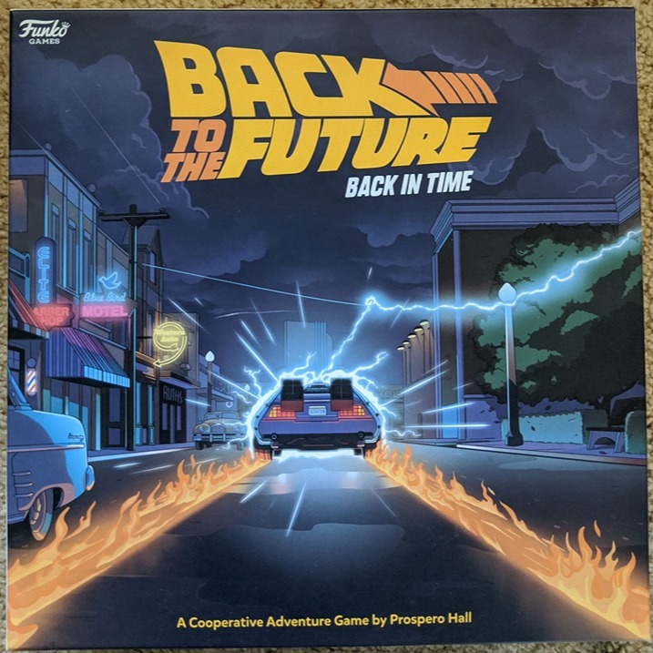 Back to the Future Board Game - Back In Time SEALED NIB Funko Games