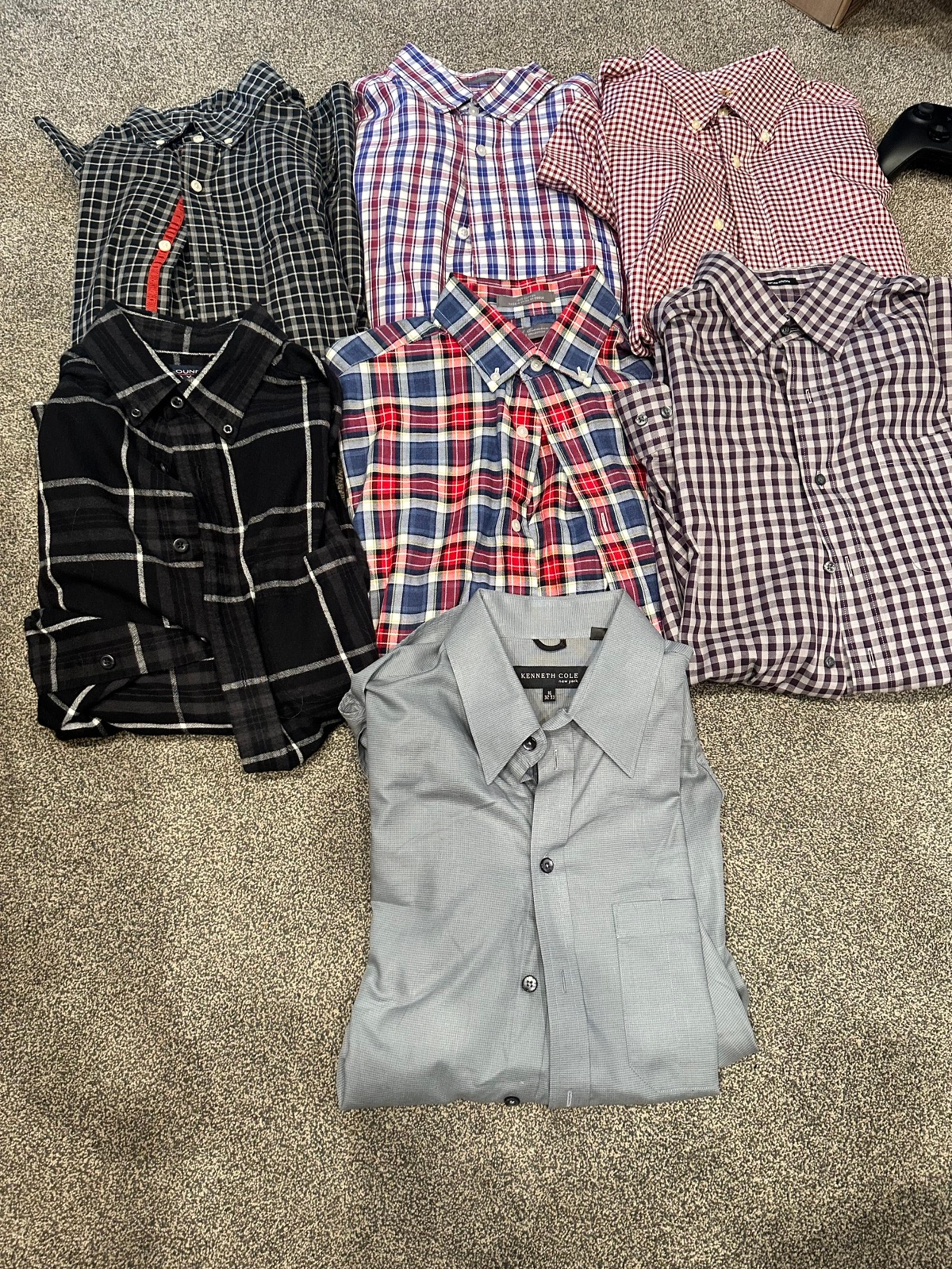 Men’s button collared shirt bundle