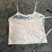 Vintage Victoria's Secret Pink Silky Lingerie Light Pink Gold Tag Camisole Top M