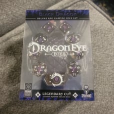DragonEye Dice Black Dragon Spidermind Games NEW