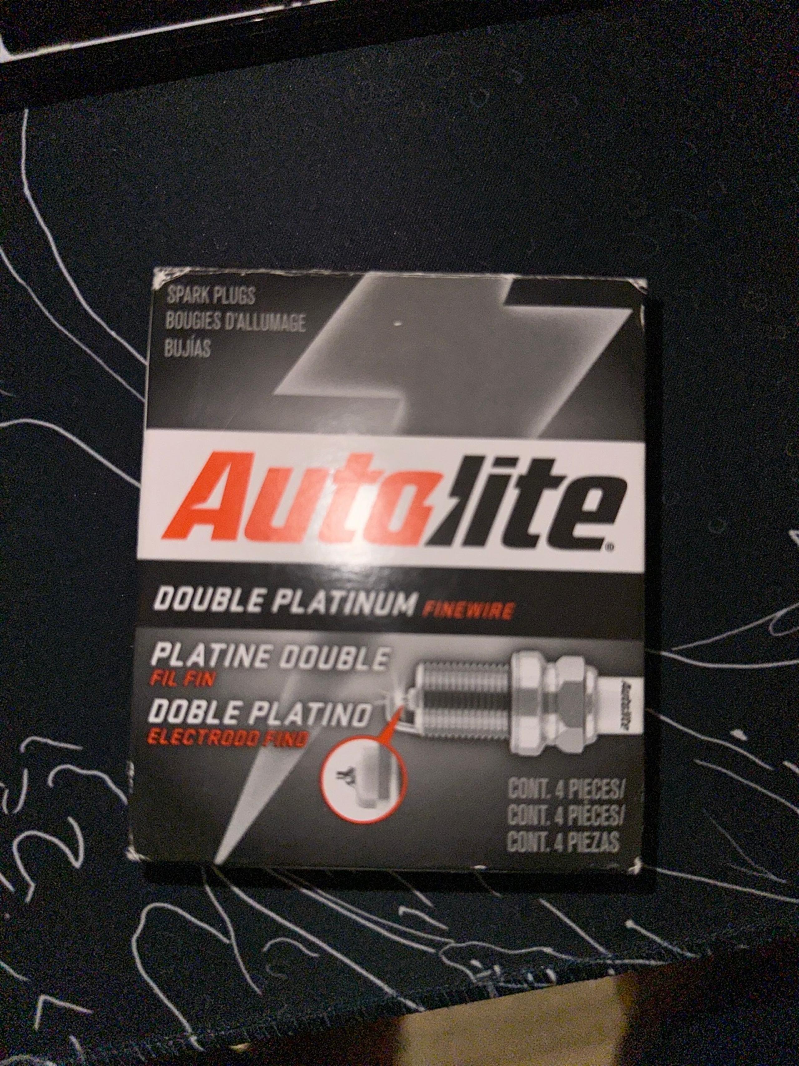 Auto Light Double Platinum Spark plugs