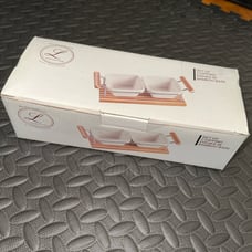 Porcelain dipping dishes set