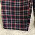 Z3714 Vintage Check Pants Pajama Pants Navy Red White 90s Y2K