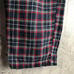 Z3714 Vintage Check Pants Pajama Pants Navy Red White 90s Y2K