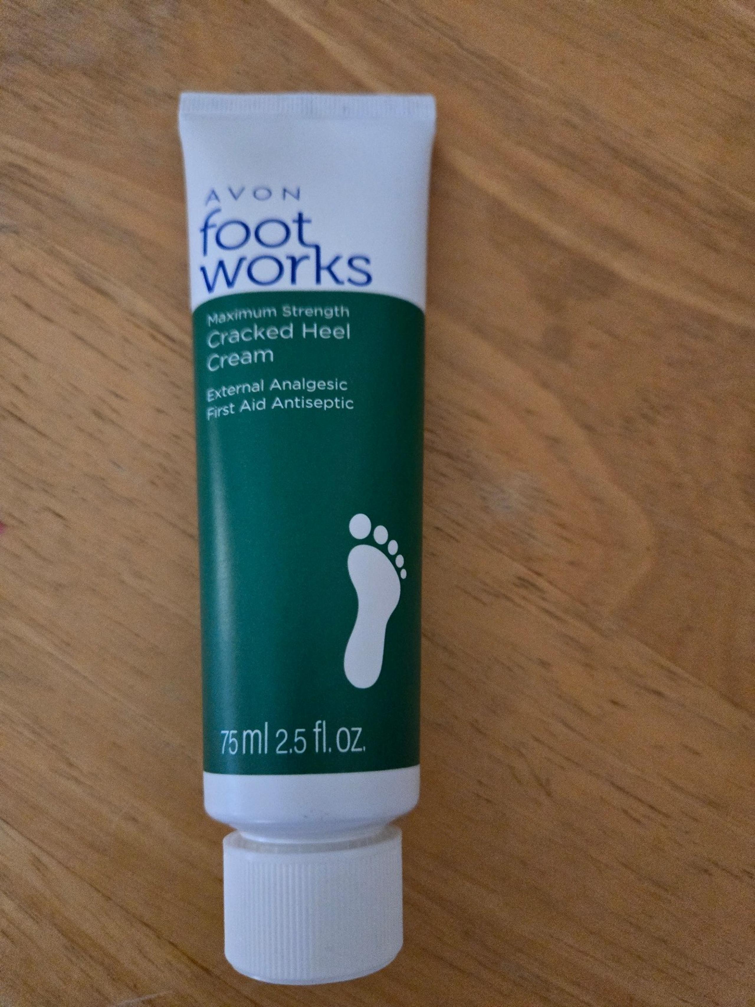 Avon Foot Works Cracked Heel Cream