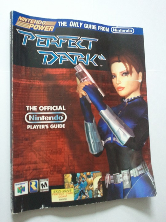Perfect Dark Official Player's Guide Nintendo 64 Minor Wear