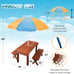 Back Bay Play 3 in 1 Wooden Convertible Sand and Water Table Indoor Outdoor Kids