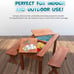Back Bay Play 3 in 1 Wooden Convertible Sand and Water Table Indoor Outdoor Kids