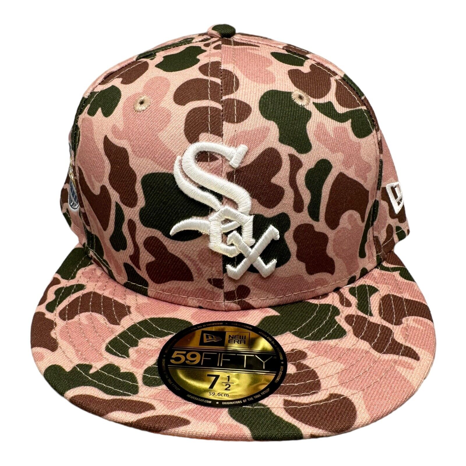 New Era 59Fifty Fitted Hat Chicago White Sox Duck Camouflage Men's Sz 7-1/2