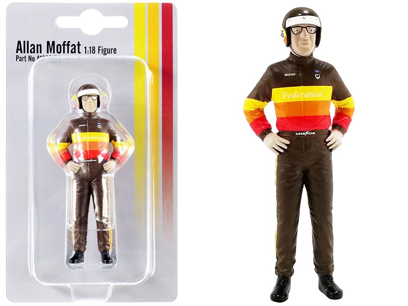 Allan Moffat Federation Driver Figurine for 1/18 Scale Models by ACME